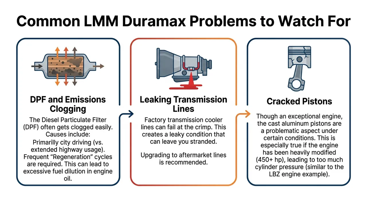 Common LMM Duramax Problems to Watch For
